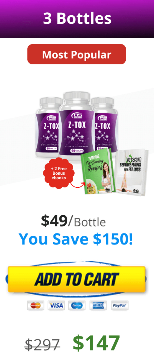 Z-Tox - 3 Bottles